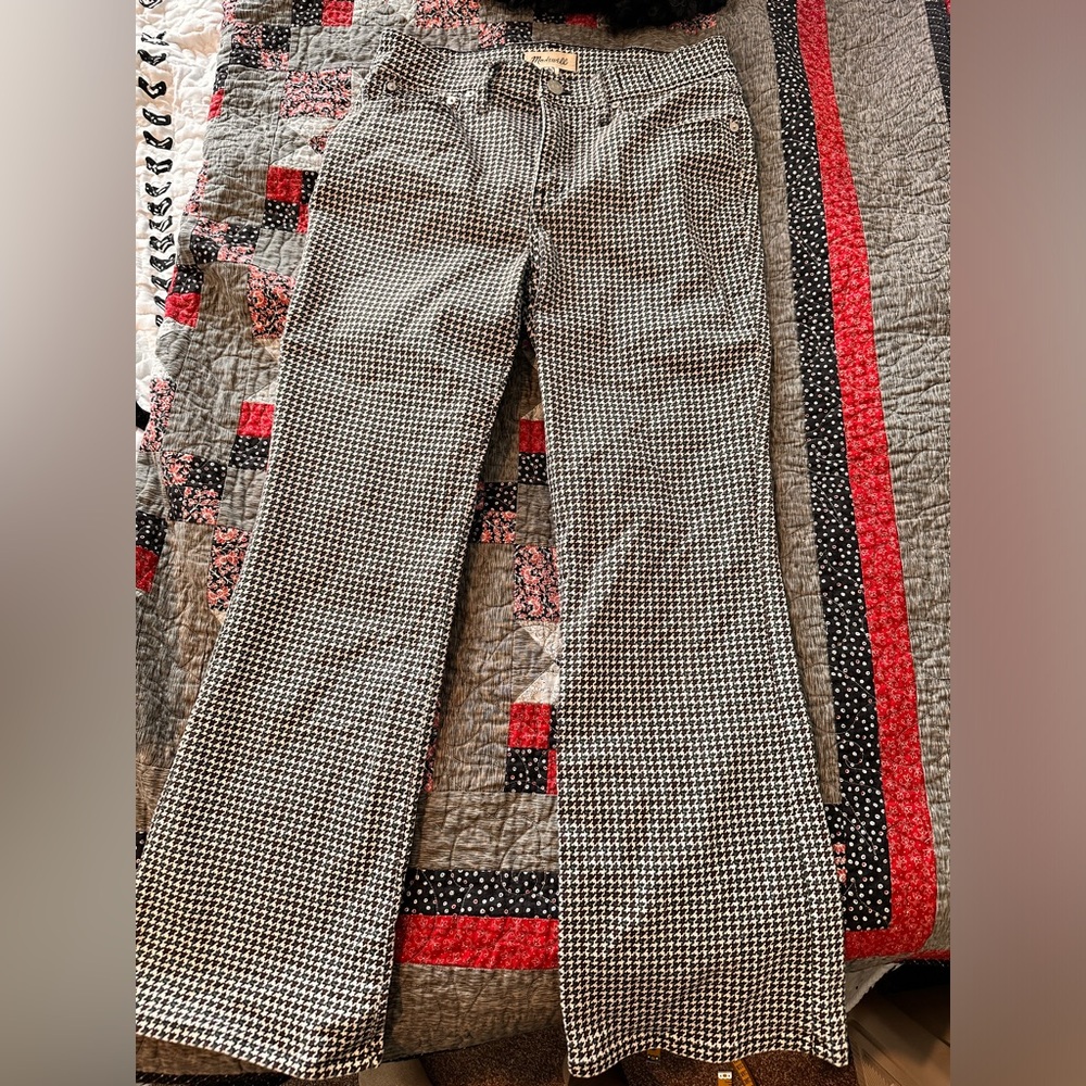 MADEWELL Houndstooth Denim Pants